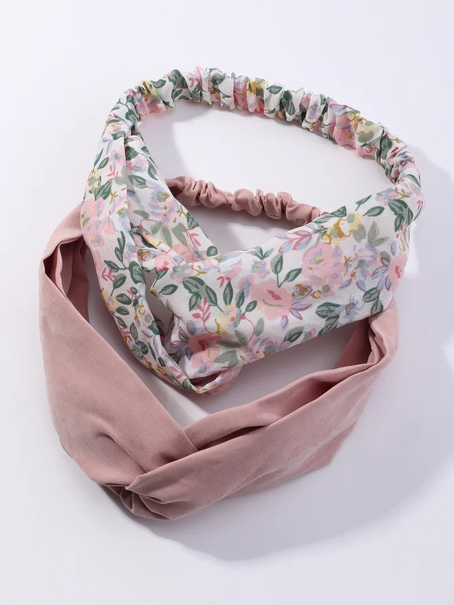 Styli Set of 2 - Floral Twist Headband