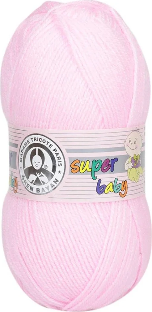 ناكو New Sm Super Hand Knitting Yarn Lilac Pink 093