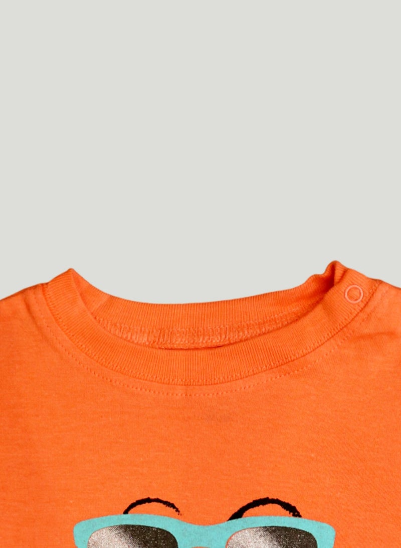 لؤي مجموعة ملابس أطفال للأولاد والبنات مصنوعة من القطن العضوي بنسبة 100% من LUAY، مجموعة ملابس قصيرة الأكمام للأطفال للأولاد والبنات الصغار - Image 5