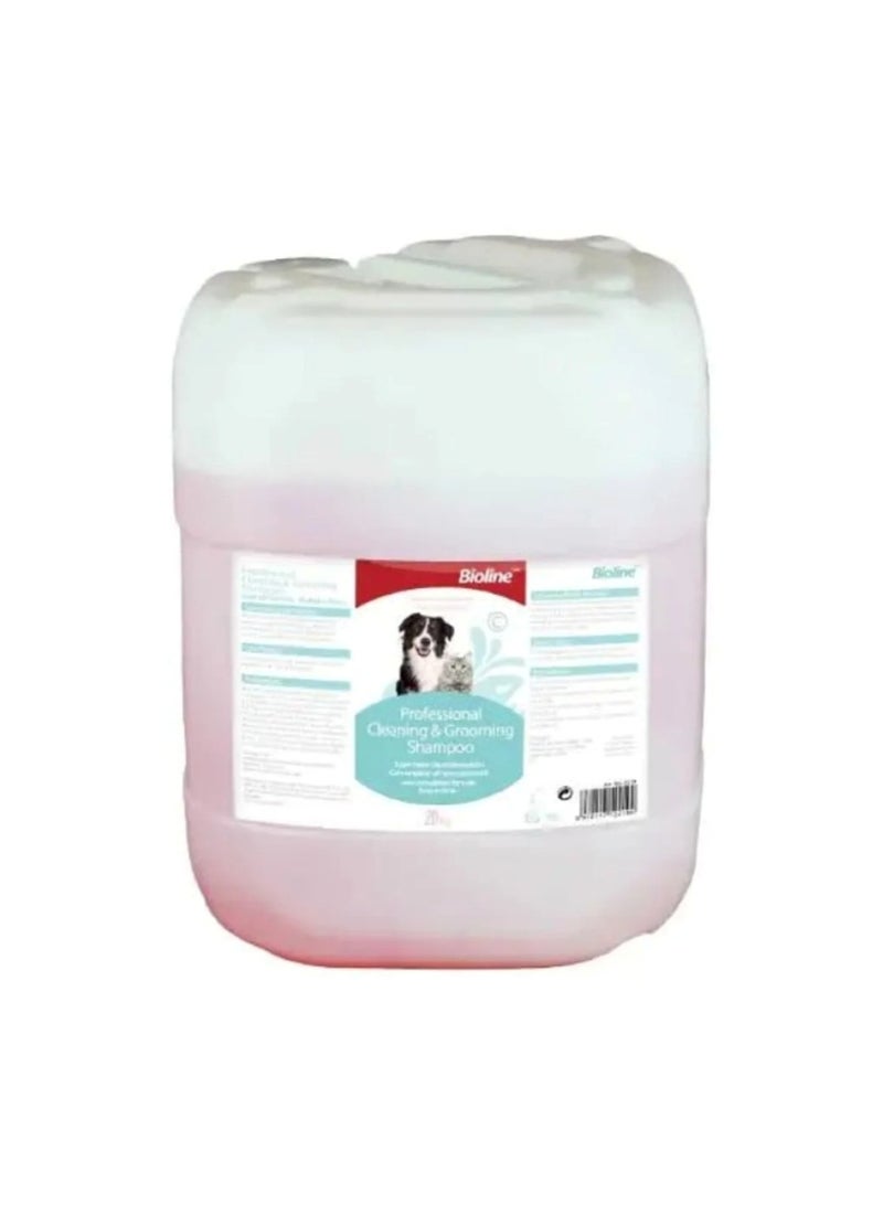 بايولاين شامبو تنظيف وتزيين احترافي للكلاب والقطط - 20 كجم