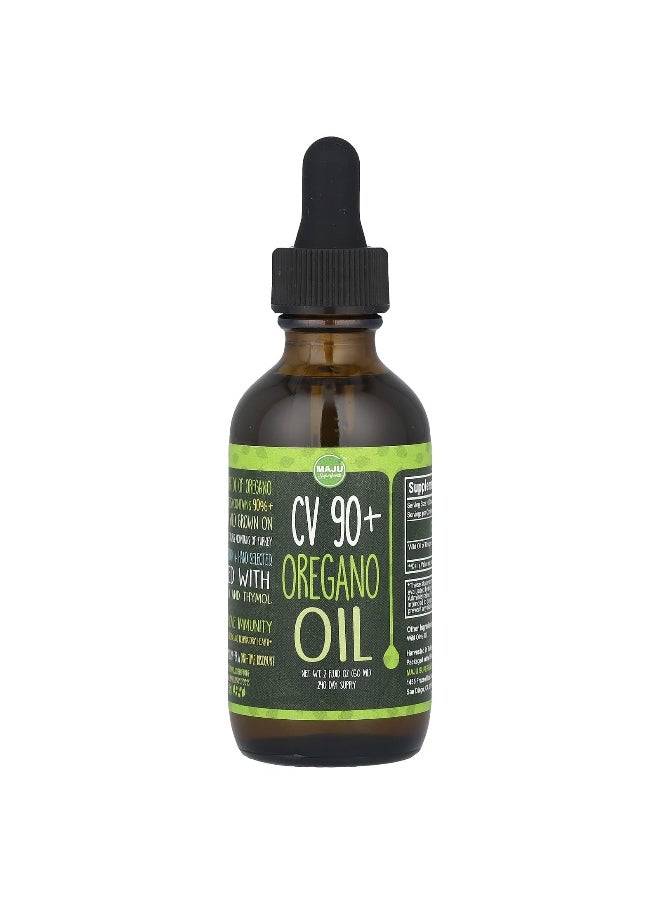 Maju Superfoods Maju Superfoods, CV 90+ Oregano Oil, 30 mg, 2 fl oz (60 ml)  - Image 3
