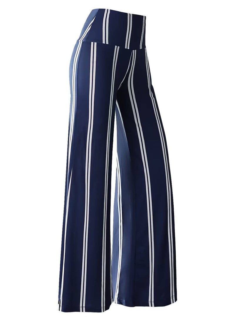 Arolina Women's Stretchy Wide Leg Palazzo Lounge Pants Casual Comfy High Waist Palazzo Pants - Image 1