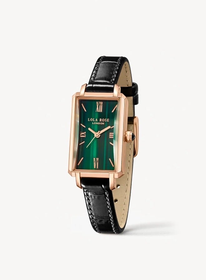 LOLA ROSE ​​Women's Lola Rose Rose Collection Watch - Petite Green Dial Design, Elegant and Stylish Timepiece for Daily Wear and Special Occasions​​ - Image 1