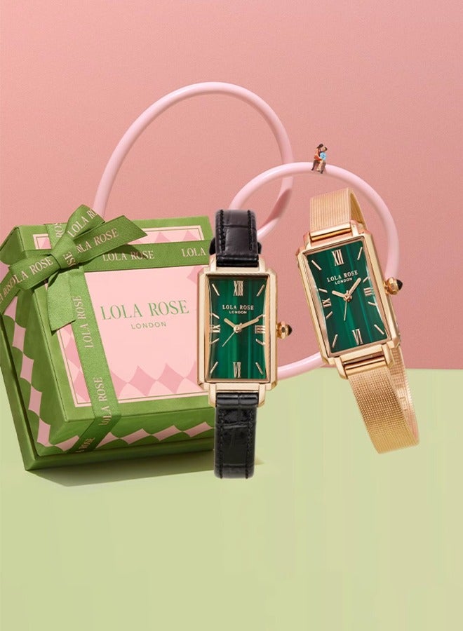 LOLA ROSE ​​Women's Lola Rose Rose Collection Watch - Petite Green Dial Design, Elegant and Stylish Timepiece for Daily Wear and Special Occasions​​ - Image 4