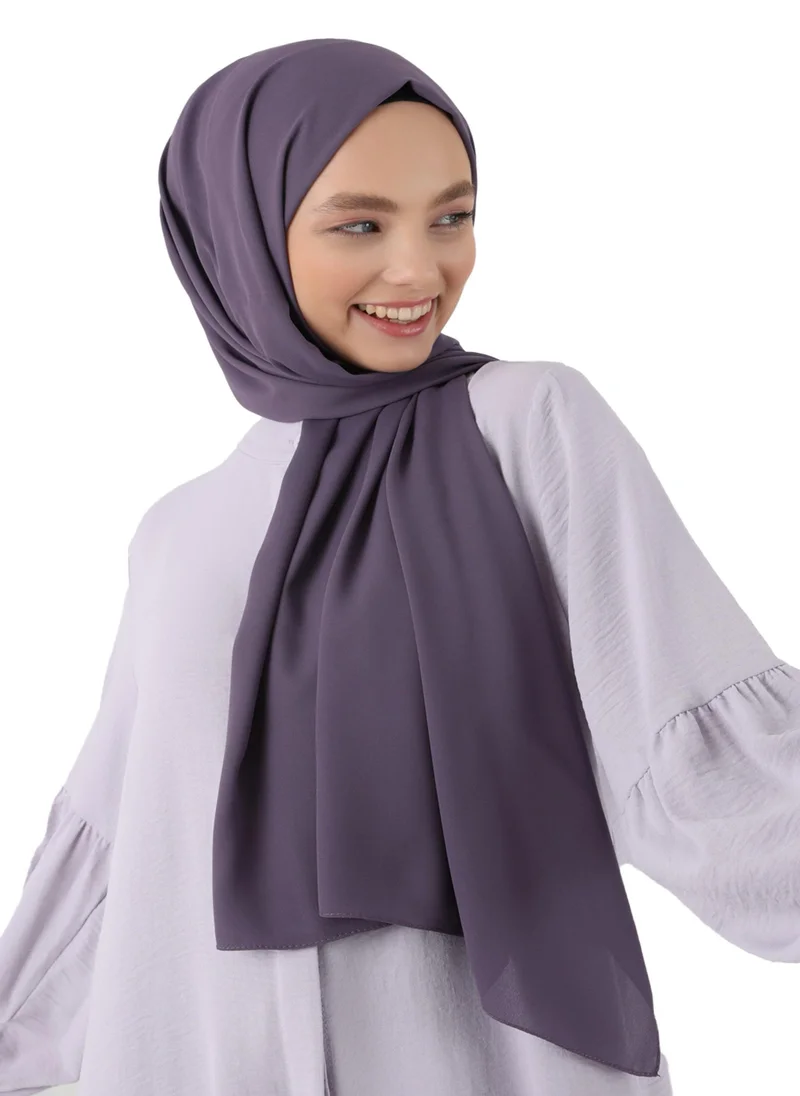 Tuva Shawl by Modanisa Crepe Wrap Blueberry