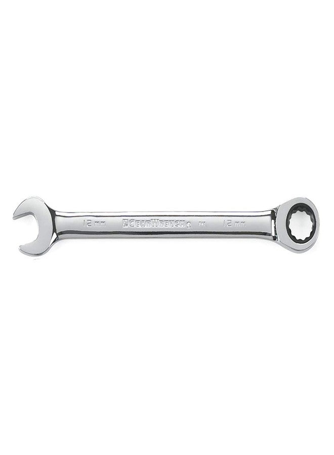 GEARWRENCH 12mm 12 Point Ratcheting Combination Wrench - 9112 - Image 1
