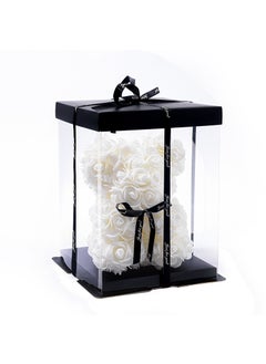 White + PVC gift box
