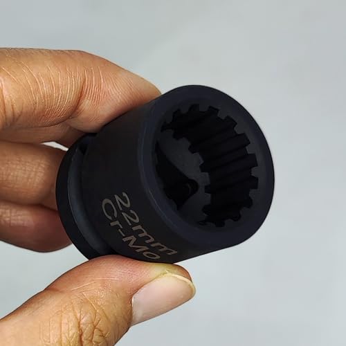 JEUCLEL 22MM 16PT Camshaft Socket, Oil Pump Socket Removal Tool For BMW B38 B48 B58, Engine Camshaft Removal Wrench Tool - Image 5
