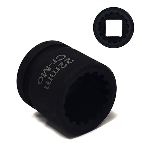 JEUCLEL 22MM 16PT Camshaft Socket, Oil Pump Socket Removal Tool For BMW B38 B48 B58, Engine Camshaft Removal Wrench Tool - Image 2