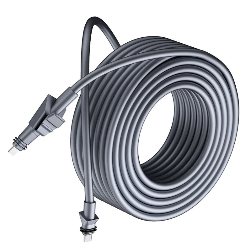 Rectangular Satellite Cable 150ft Stable Connection Replacement Cable - Plug And Play Poe Ethernet Cable for Home Office Network Devices - Image 5