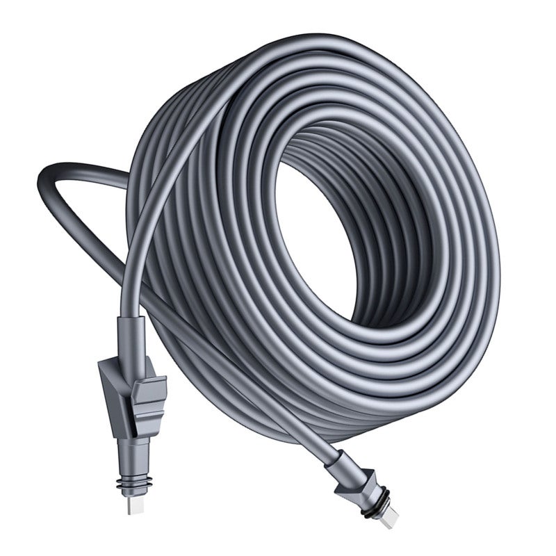 Rectangular Satellite Cable 150ft Stable Connection Replacement Cable - Plug And Play Poe Ethernet Cable for Home Office Network Devices - Image 4