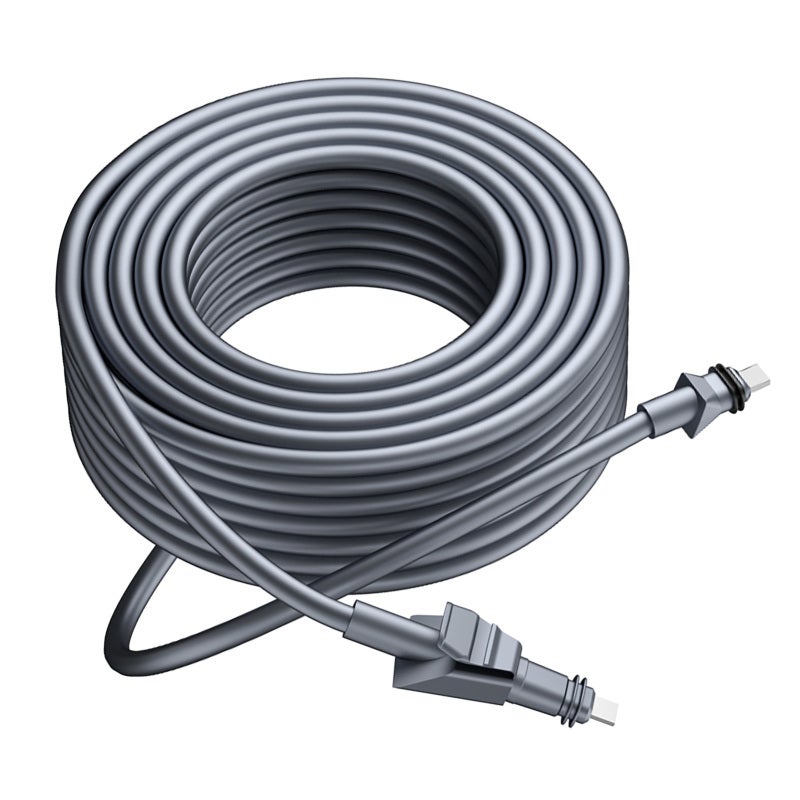 Rectangular Satellite Cable 150ft Stable Connection Replacement Cable - Plug And Play Poe Ethernet Cable for Home Office Network Devices - Image 1