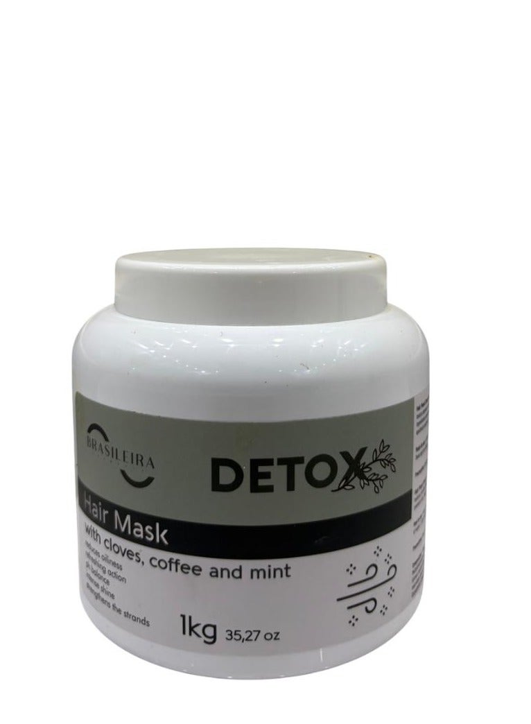 BRASILEIRA Scalp cleanser in gel technology, enriched with coffee, mint, and exfoliating beads for deep cleansing and long-lasting freshness.”