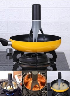 Generic Automatic Wireless Stirrer For Hands Free Cooking, Self Rotating Stirrer For Cooking, Works As Kitchen Utensils Sauce Maker, Food Mixer, Pan Stirrer, Sauce Blender, Soup Stirrer, Cream Beater And More  - Image 2