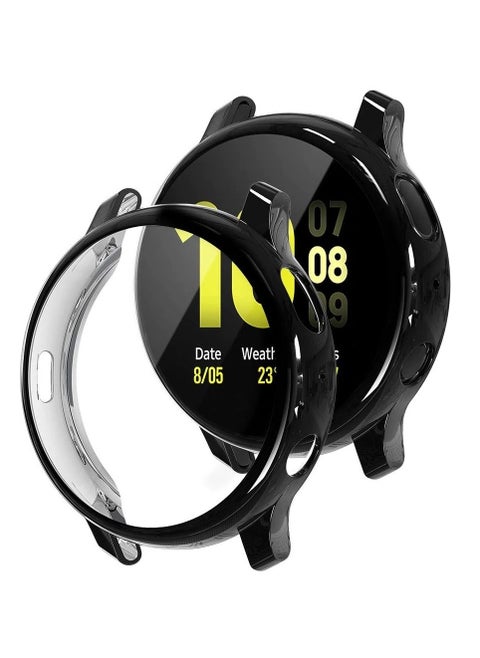 Samsung Galaxy Watch Active and Active 2 Case 40mm Soft TPU Bumper Electroplated Shockproof Protective Cover Full Coverage Shield