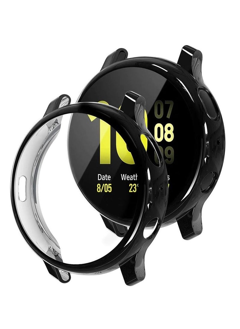 CATANES - Samsung Galaxy Watch Active and Active 2 Case 40mm Soft TPU Bumper Electroplated Shockproof Protective Cover Full Coverage Shield - Image 1
