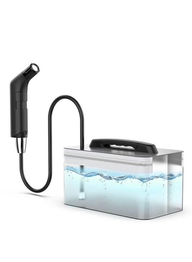 Portable rechargeable bidet for travel, camping and hiking with water tank - Image 5