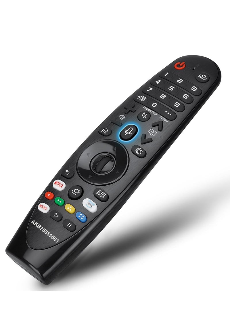 Magic Voice Remote for LG Smart TVs - Replacement for AN-MR20GA, AN-MR19BA, AN-MR18BA with Pointer & Voice Function - Image 1
