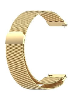 Milanese Replacement Strap Watchband For Samsung Galaxy Watch4 40mm Gold