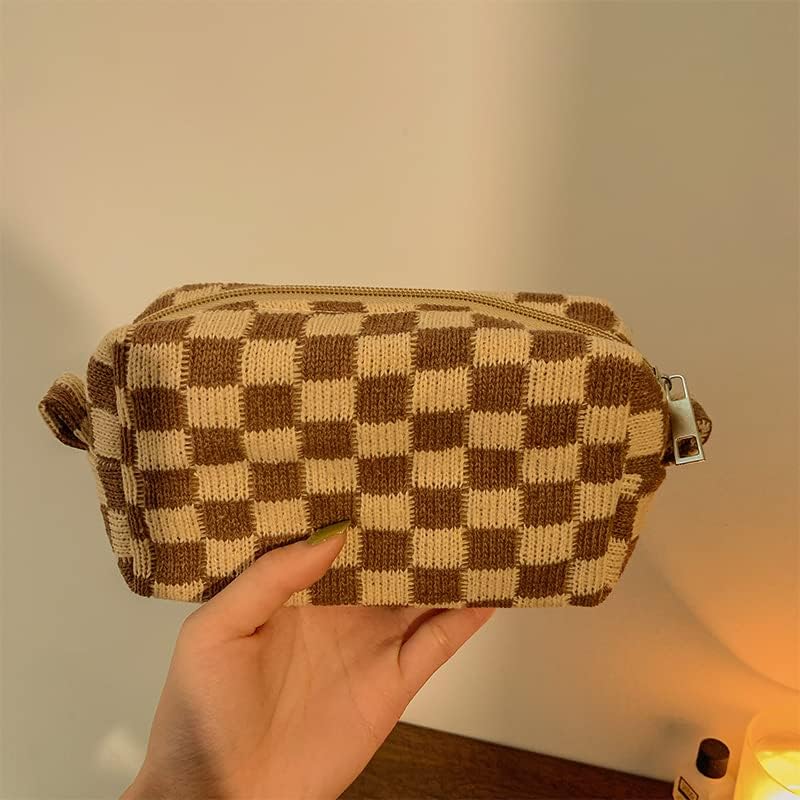 XPONNI Small Cosmetic Bag Cute Makeup Bag Y2k Accessories Aesthetic Make Up Bag Y2k Purse Cosmetic Bag for Purse - Image 5