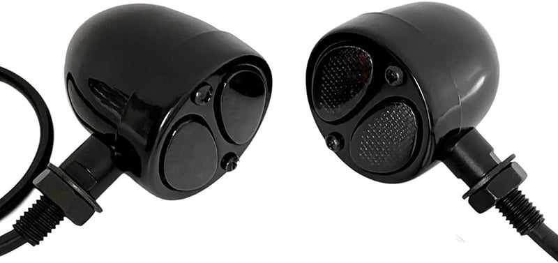 FATECIM 2X Motorcycle LED Turn Signal Lights with Running/Braking Lights - Image 1