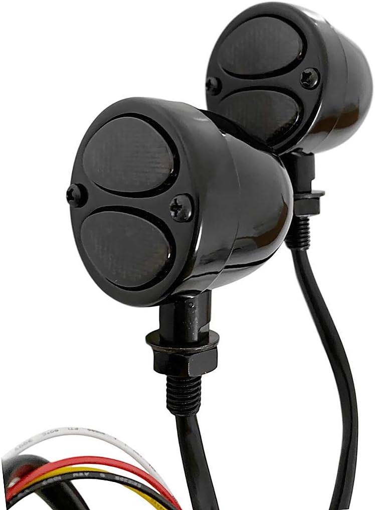 FATECIM 2X Motorcycle LED Turn Signal Lights with Running/Braking Lights - Image 5