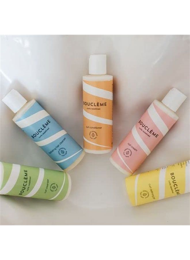 Boucleme Bouclème - Waves Travel Kit - Ultimate Haircare Travel Kit for Wavy Hair - Protects & Nourishes Waves - Includes Hair Cleanser, Conditioner & Super Hold Styler - Natural and Vegan - 10.1 fl oz - Image 5