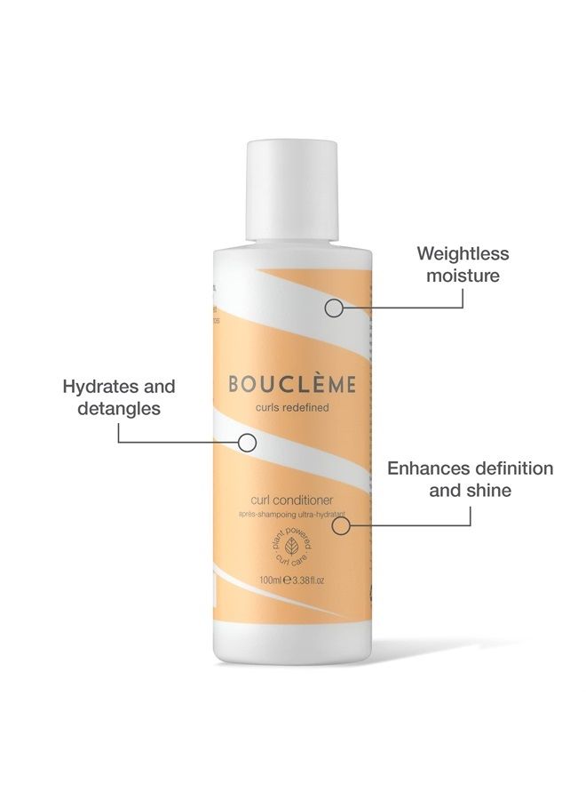 Boucleme Bouclème - Waves Travel Kit - Ultimate Haircare Travel Kit for Wavy Hair - Protects & Nourishes Waves - Includes Hair Cleanser, Conditioner & Super Hold Styler - Natural and Vegan - 10.1 fl oz - Image 3