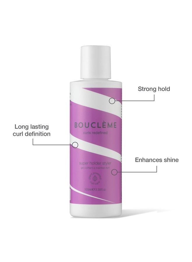 Boucleme Bouclème - Waves Travel Kit - Ultimate Haircare Travel Kit for Wavy Hair - Protects & Nourishes Waves - Includes Hair Cleanser, Conditioner & Super Hold Styler - Natural and Vegan - 10.1 fl oz - Image 4