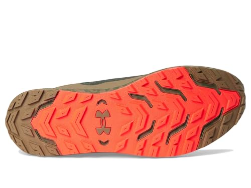 Under Armour Men's Charged Bandit Trail 3, (390) Marine OD Green/Bayou/Ares Red, 7, US - Image 3