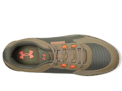 Under Armour Men's Charged Bandit Trail 3, (390) Marine OD Green/Bayou/Ares Red, 7, US - Image 2