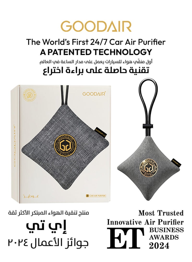 2.0 Car Air Purifier - Elegant Silver - Image 1