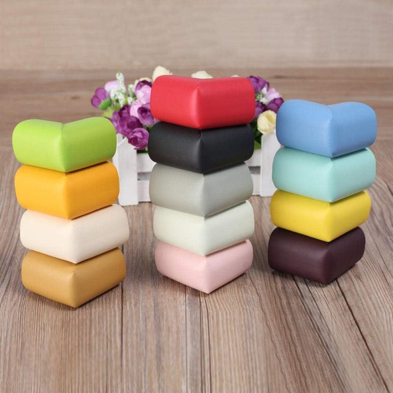 32 Pieces Corner Guards Non-Toxic Furniture Table Bed Corner Guards Baby Proofing Corner Protector Bumper Protector (Multicolor) - Image 4