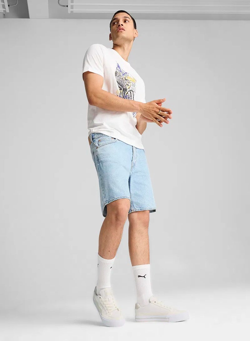 PUMA Graphics Photoprint Tee  White - Image 3