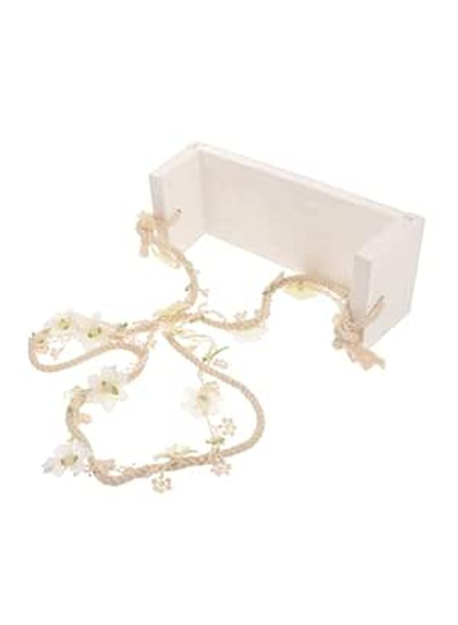 Wooden Baby Swing Photography Prop For Newborn Toddler Indoor Outdoor Use - Image 1