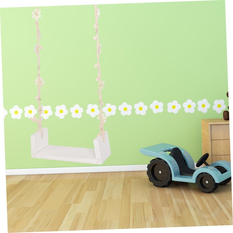 Wooden Baby Swing Photography Prop For Newborn Toddler Indoor Outdoor Use - Image 4