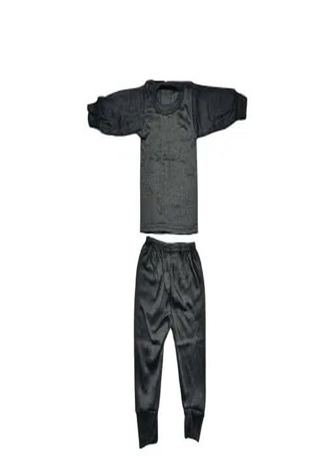 GSXMOL Kids Thermal Set or Kids Winter Wear Set or Kids Inner Set or Kids Body Warmer Set Pack of 2 (0-3 MONTH) - Image 2