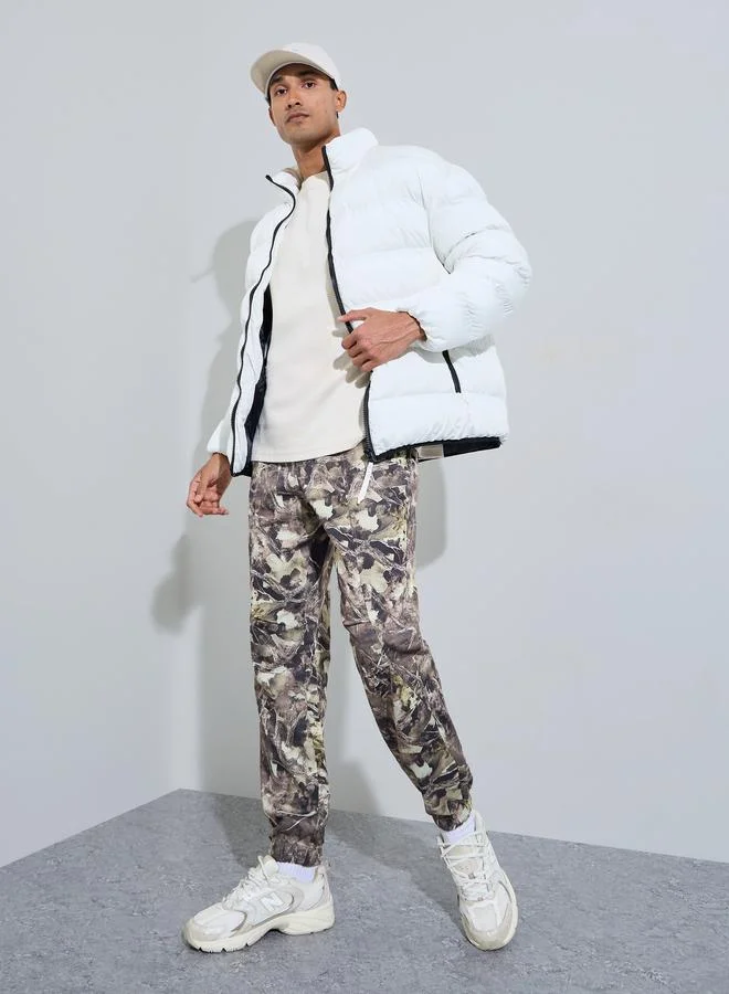 ستايلي White Men Oversized Puffer Jacket