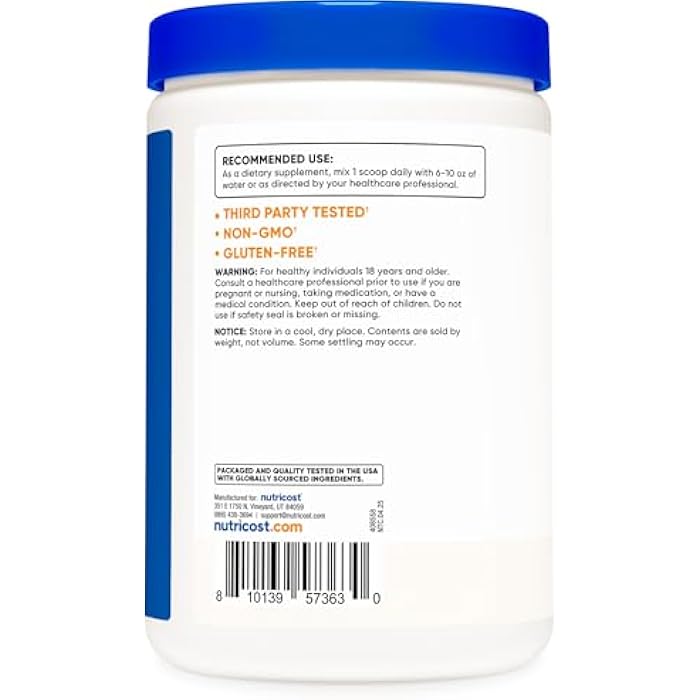 Nutricost Glucomannan Powder 500 Grams - Image 4