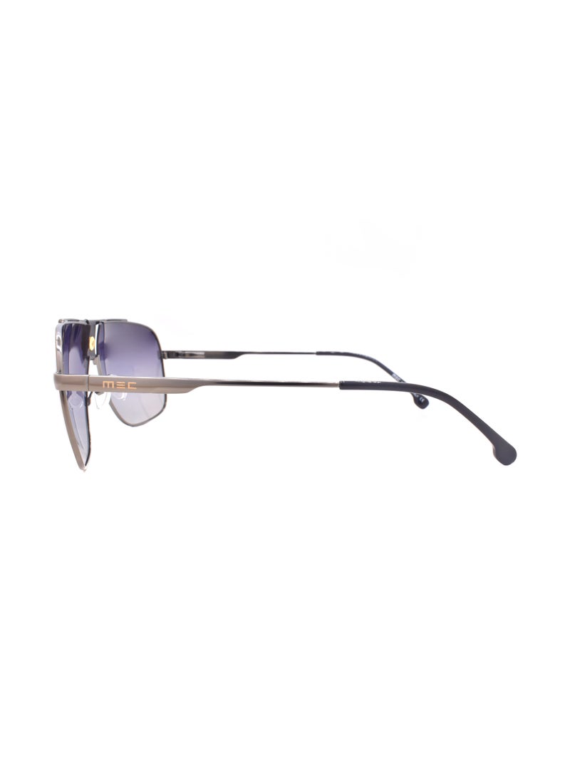 MEC Oversized Sunglasses With Leather On Bridge 39975-C4  - Image 3