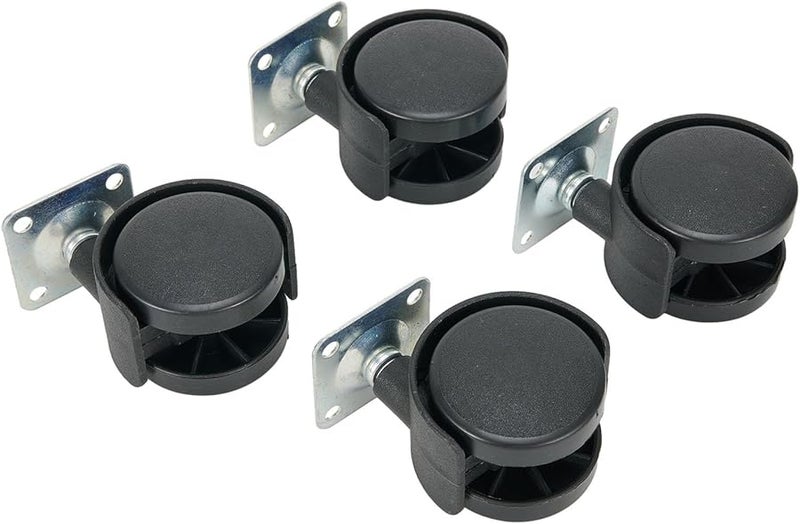 40mm Heavy Duty Swivel Caster Wheel 360 Degree Rotating with PP Wheel Metal Base Furniture Replacement - Image 5