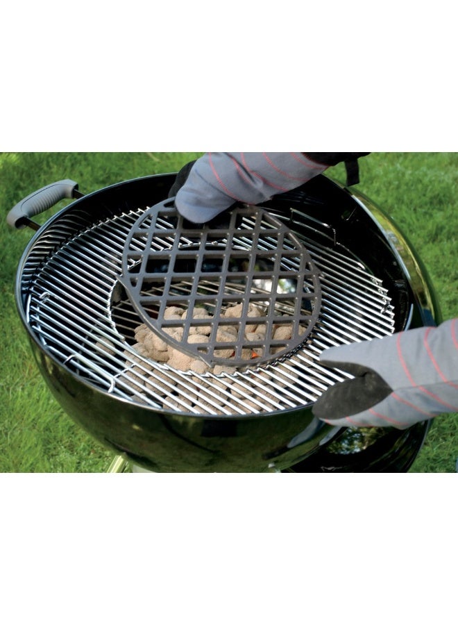 Weber Gourmet BBQ System Sear Grate Black |1.3 x 30 x 30 cm | ACC_GBS 8834 | Premium Grilling accessory - Image 3