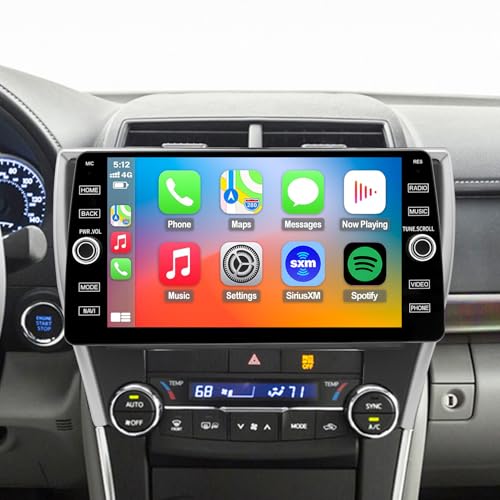 Fuosuc 4G LTE QLED Radio for Toyota Camry 2015 2016 2017 Upgrade,8-Core CPU Touch Screen Stereo,Wireless CarPlay & Android Auto,Support OEM SWC and Camera - Image 1