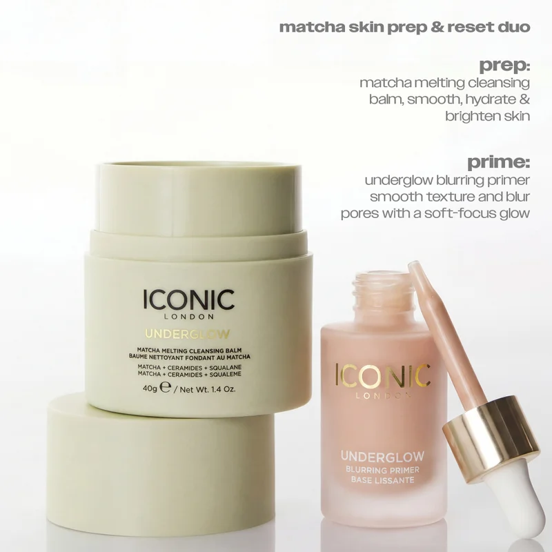 Iconic London  Underglow Matcha Melting Cleansing Balm 40 gm  | Best Price UAE