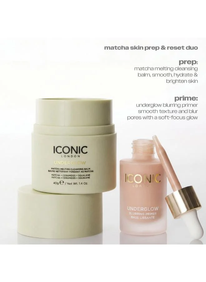 Iconic London  Underglow Matcha Melting Cleansing Balm 40 gm  | Best Price UAE