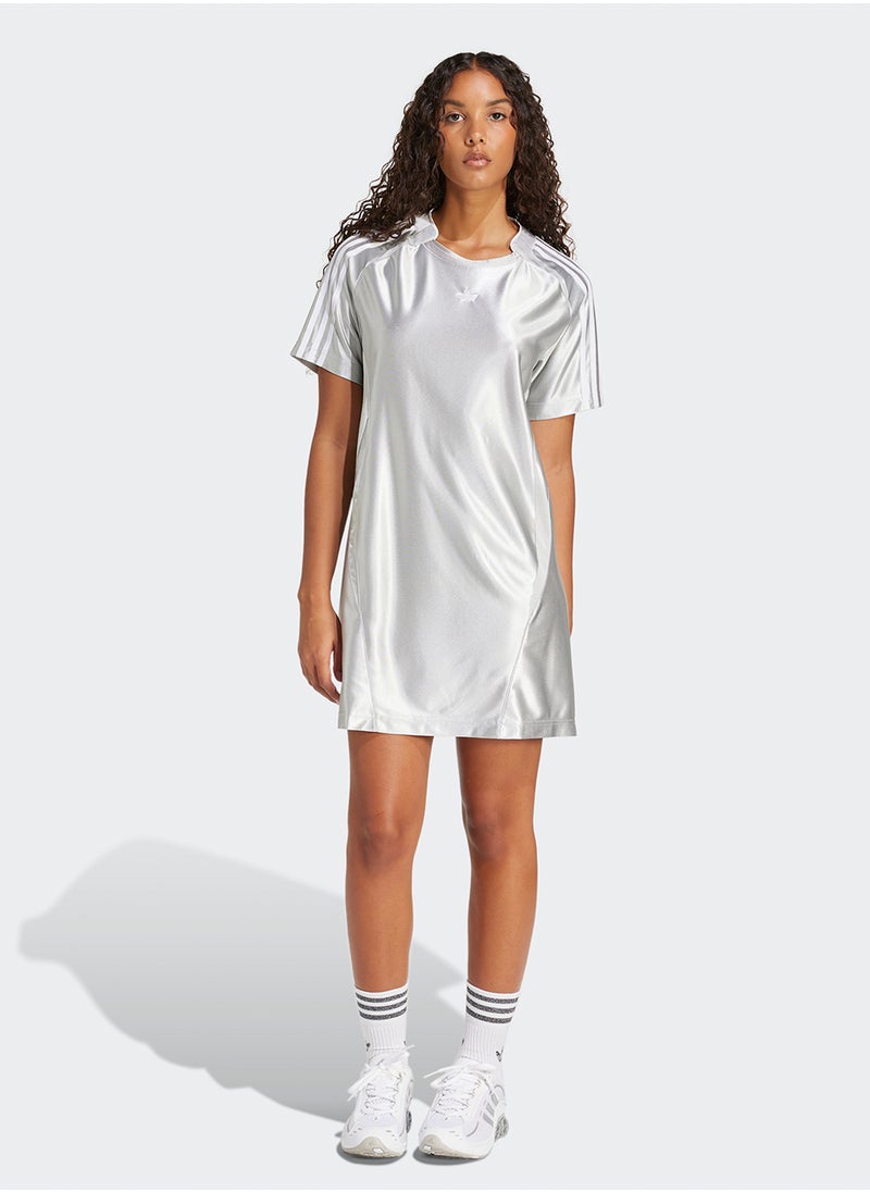 adidas Originals Adicolor Teamgeist T-Shirt Dress  - Image 1
