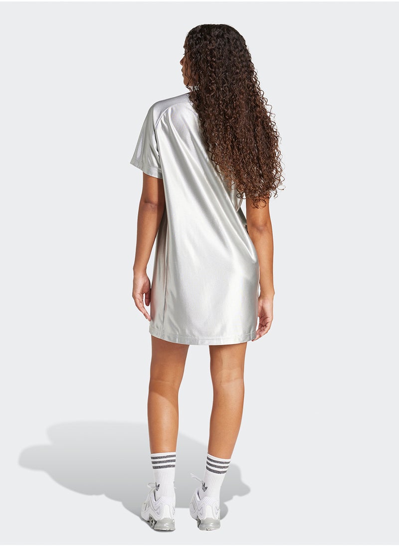 adidas Originals Adicolor Teamgeist T-Shirt Dress  - Image 2