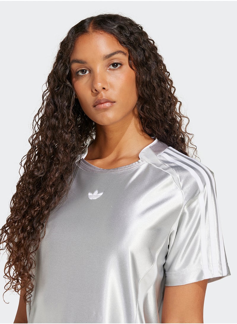 adidas Originals Adicolor Teamgeist T-Shirt Dress  - Image 4