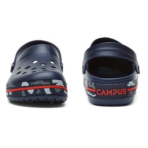 Campus Men's GC-4001 NAVY/RED Clogs - 9UK/India GC-4001 - Image 3