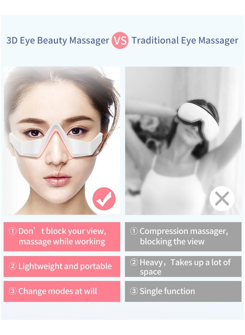 general 3D Eye Massager for Dark Circles, Puffiness and Reduced Wrinkles Premium Beauty Device for Relaxing Eye Treatments - Image 5